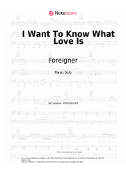 undefined Foreigner - I Want To Know What Love Is