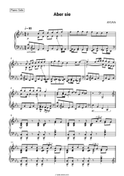 Sheet music, chords AYLIVA - Aber sie