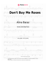 undefined Alina Baraz - Don't Buy Me Roses