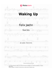Sheet music, chords Felix Jaehn, Leony - Waking Up