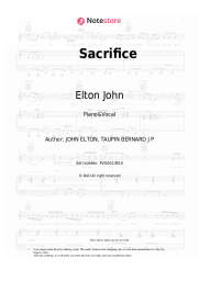 undefined Elton John - Sacrifice