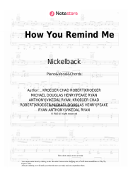 undefined Nickelback - How You Remind Me