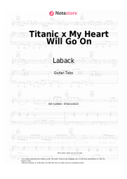 Sheet music, chords Laback, Alexis Carlier - Titanic x My Heart Will Go On