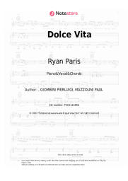 undefined Ryan Paris - Dolce Vita