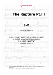 Sheet music, chords &ME, Black Coffee, Keinemusik - The Rapture Pt.III
