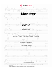 undefined LUM!X, Gabry Ponte - Monster