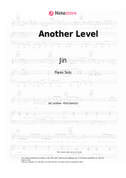 Sheet music, chords Jin - Another Level
