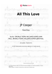 undefined JP Cooper - All This Love
