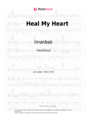 Sheet music, chords Imanbek, YOUNOTUS - Heal My Heart 