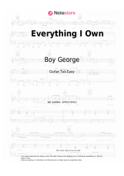 undefined Boy George - Everything I Own