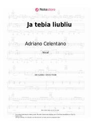 undefined Adriano Celentano - Ja tebia liubliu
