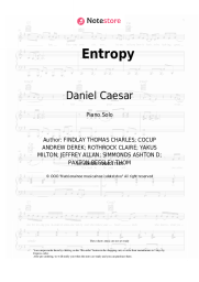 undefined Daniel Caesar - Entropy