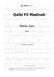 Sheet music, chords Maher Zain, Harris J - Qalbi Fil Madinah