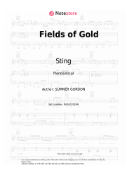 undefined Sting - Fields of Gold
