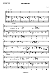 Sheet music, chords Ghost - Peacefield