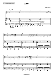 Sheet music, chords BlackPink - JUMP