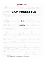 undefined Joji - 1AM FREESTYLE
