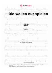 undefined SDP - Die wollen nur spielen