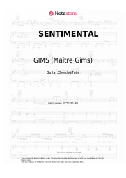 undefined GIMS (Maître Gims) - SENTIMENTAL