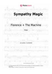 Sheet music, chords Florence + The Machine - Sympathy Magic