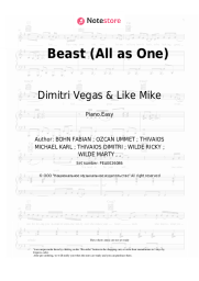 undefined Dimitri Vegas & Like Mike, Ummet Ozcan, Brennan Heart - Beast (All as One)