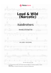 Sheet music, chords ItaloBrothers - Loud & Wild (Narcotic)