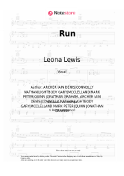 undefined Leona Lewis - Run