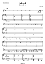 Sheet music, chords SOPHIA - Hallelujah (German Cover) 