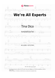 undefined Tina Dico - We’re All Experts