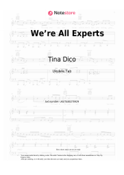 undefined Tina Dico - We’re All Experts