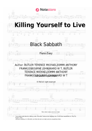 undefined Black Sabbath - Killing Yourself to Live