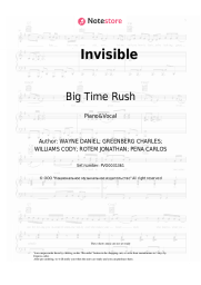 undefined Big Time Rush - Invisible