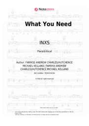 undefined INXS - What You Need