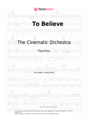 undefined The Cinematic Orchestra - To Believe