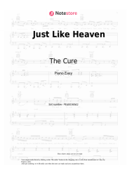 Sheet music, chords The Cure - Just Like Heaven