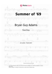 undefined Bryan Guy Adams - Summer of '69
