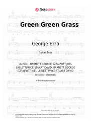undefined George Ezra - Green Green Grass