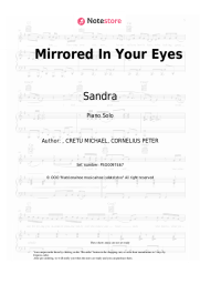 Sheet music, chords Sandra - Mirrored In Your Eyes