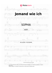 undefined SOPHIA - Jemand wie ich