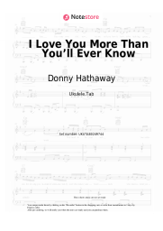 undefined Donny Hathaway - I Love You More Than You’ll Ever Know