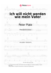 undefined Peter Plate, Max Mutzke - Ich will nicht werden wie mein Vater