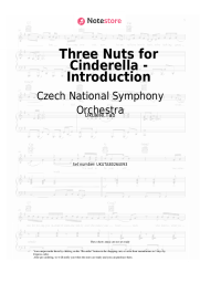 Sheet music, chords Czech National Symphony Orchestra, Jan Chalupecký - Three Nuts for Cinderella - Introduction
