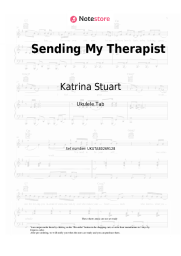 Sheet music, chords Katrina Stuart - Sending My Therapist