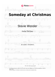 Sheet music, chords Stevie Wonder, Andra Day - Someday at Christmas