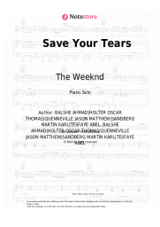 undefined The Weeknd - Save Your Tears
